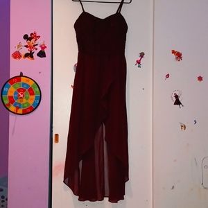 Maroon dress size xxL